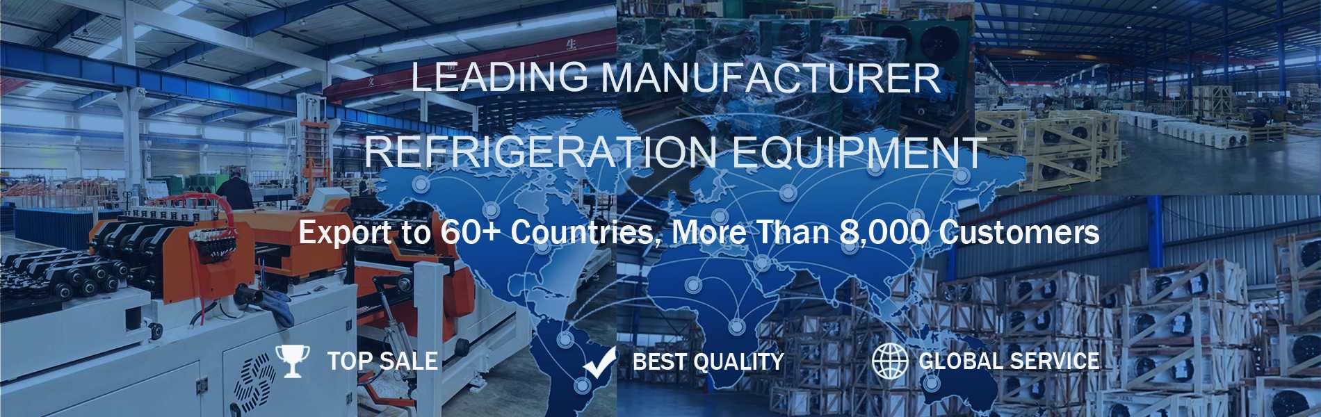 Production and sales refrigeration condenser,evaporator unit